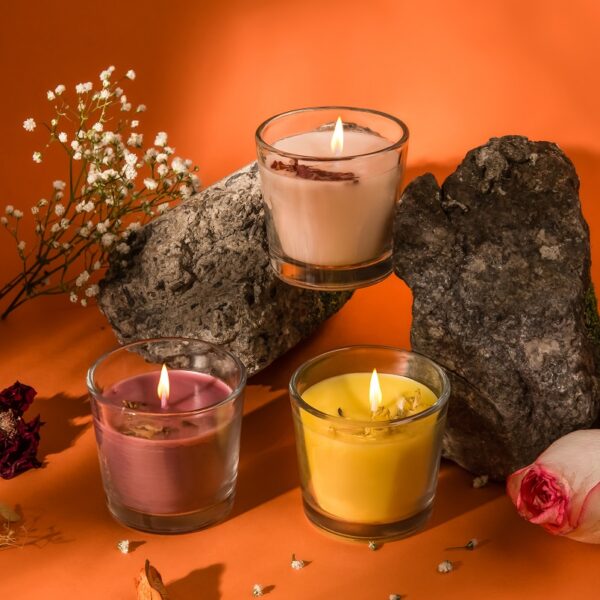 Candle Gift Set of 3 Votive Candles