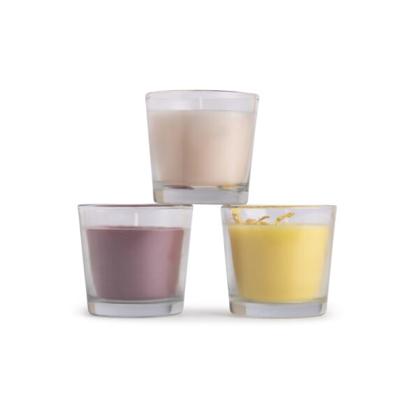 Candle Gift Set of 3 Votive Candles - Image 3
