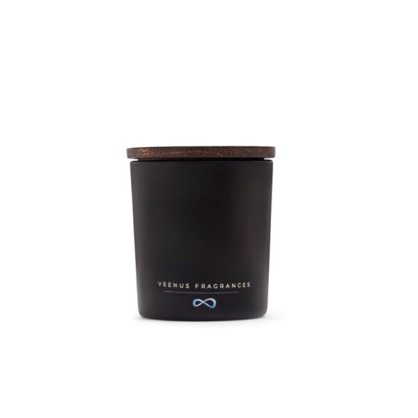 Lemon Zest – Scented Candle in Matte Black Jar - Image 3