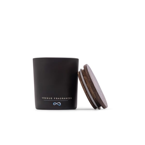 Lemon Zest – Scented Candle in Matte Black Jar - Image 4