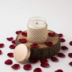 Festive Handcrafted Candle (Single Jar)